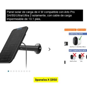 ⚡️ Panel solar portatil ⚡️